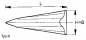 Preview: Ersatzspitzen System Bofors Typ III 62x165x62