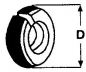 Preview: Ring für System Caterpillar D = 22 mm EF 8E6209