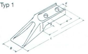 Anschraub- und Anschweißzähne 55/60x60x43x210 EF 5902647360 Schaeff