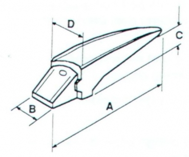 Zahnhalter /Adapter System UNI-Z 365x65x45 mm