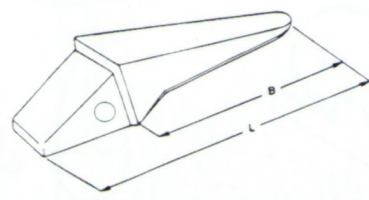 Zahnhalter /Adapter System Zettelmeyer/Volvo 200x130x16 mm EF 4317-1478