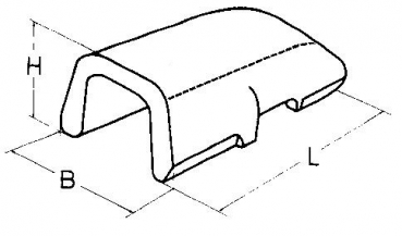 Anschweißhülsen /Adapter 121x64x50 mm EF 4046816