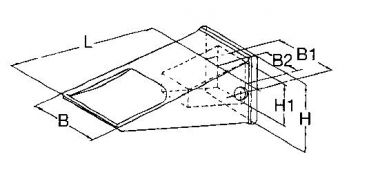 Kurze Zahnspitze System Caterpillar J460 260x114x133 EF 9W8451