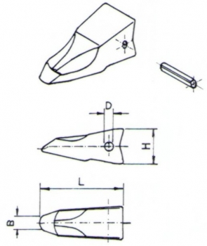 Flachkappe, abrasiv System UNIZET-2000 210x84x38