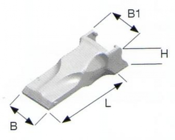 RYL Zahnspitze System Super V 229x121x91 EF V39RYL