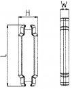 Sicherung für System C-Parts C170 38x14x8,5 mm EF C-lock 17306