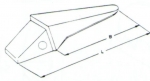 Zahnhalter /Adapter System Zettelmeyer/Volvo 200x130x16 mm EF 4317-1478