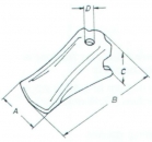 Flachkappe System UNI-Z 64x128x54